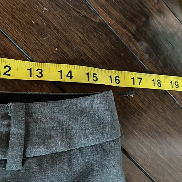 Talbots wool blend trousers Straight Gray Size 6 Business Casual Career Office - Picture 4 of 12
